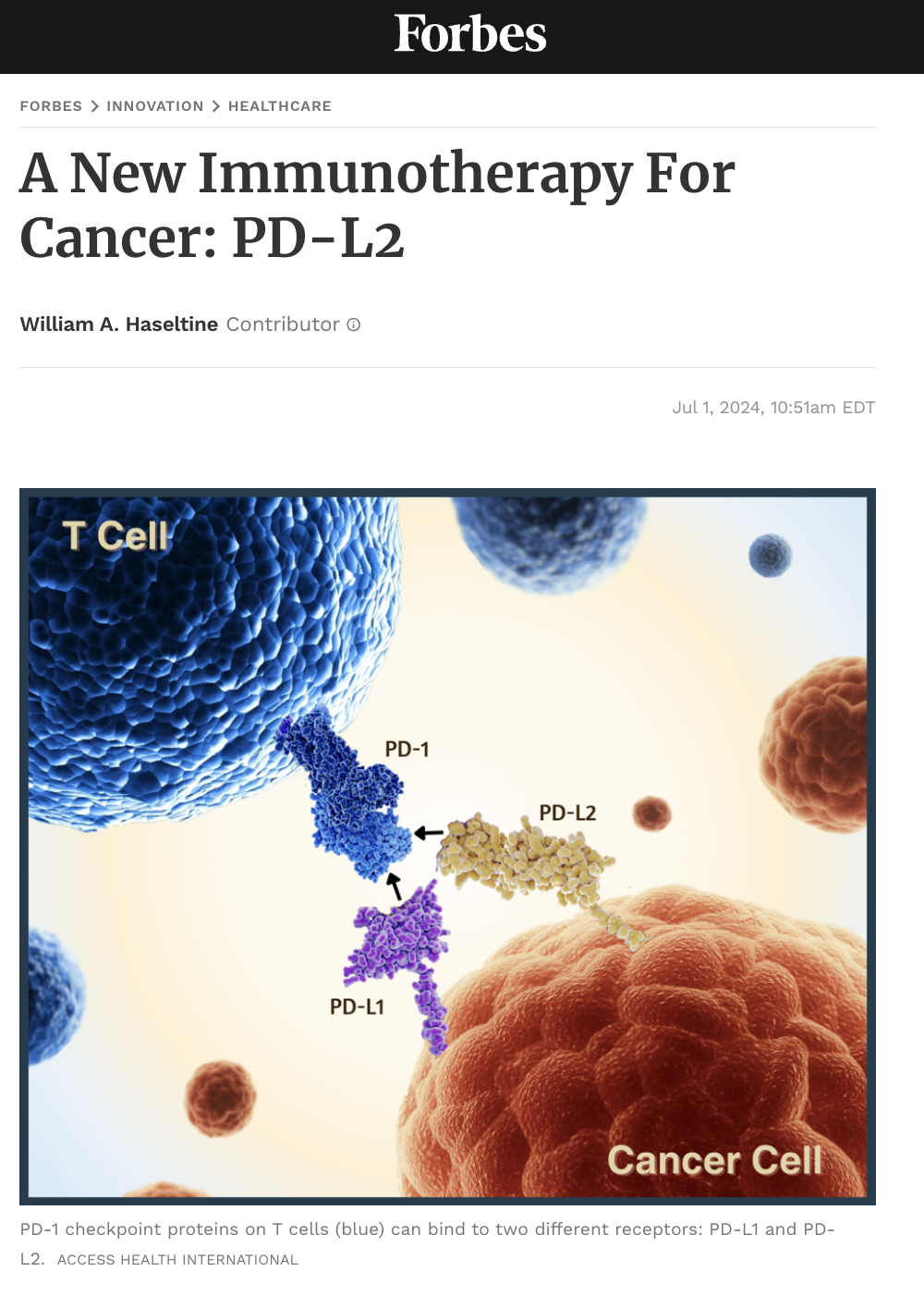PD-L2 Experimental Checkpoint